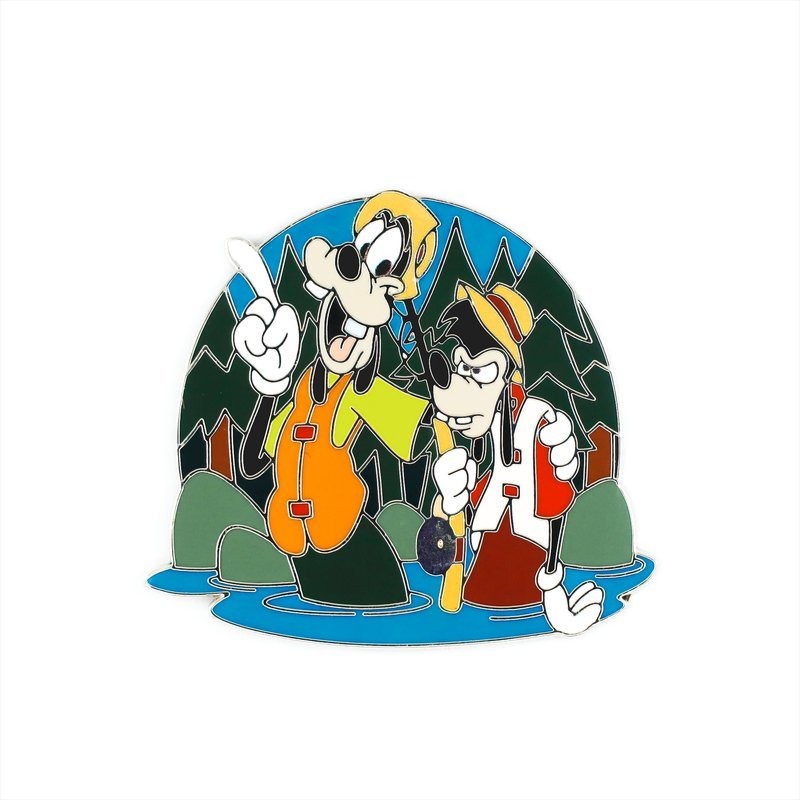 Goofy and Max Fishing