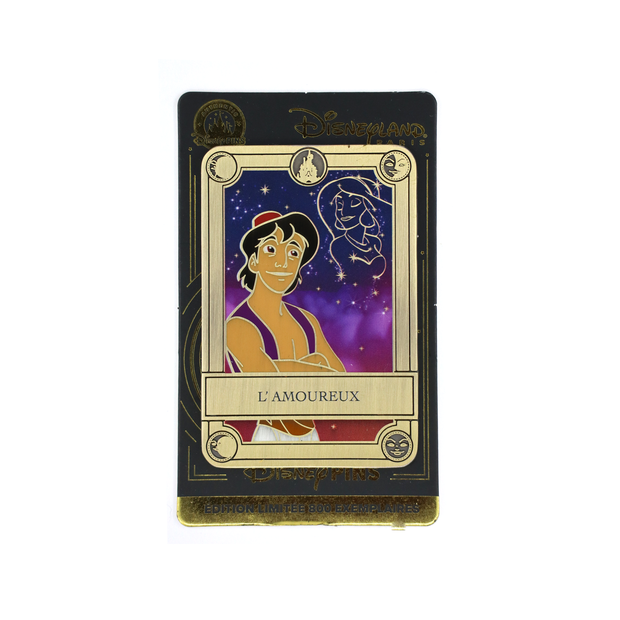 DLP - Aladdin - Gazing at Jasmine in the stars - Tarot Card Series - L'Amoureux