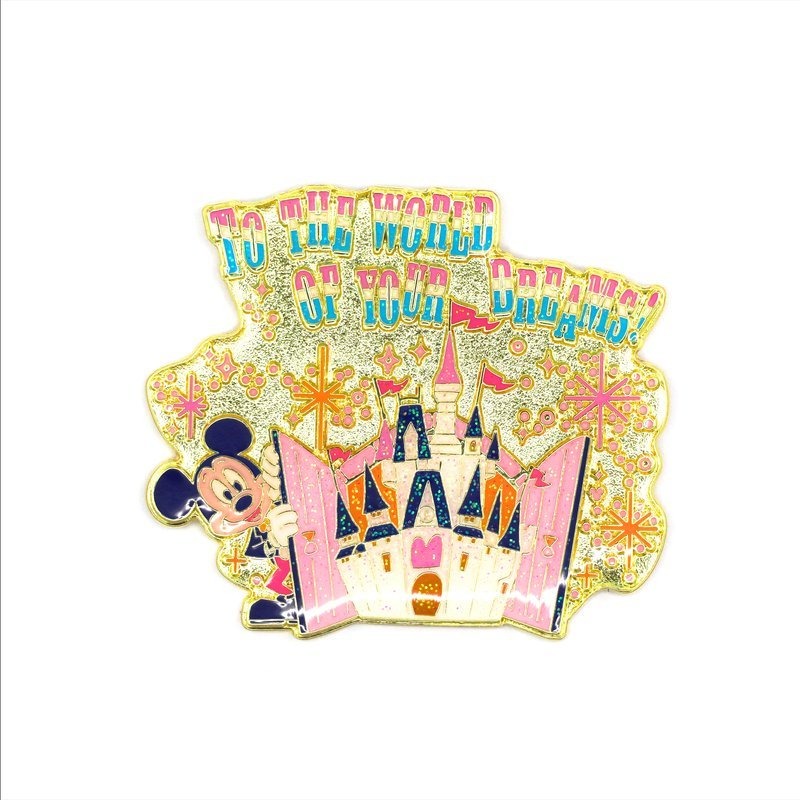 Mickey and Castle with Sparkles