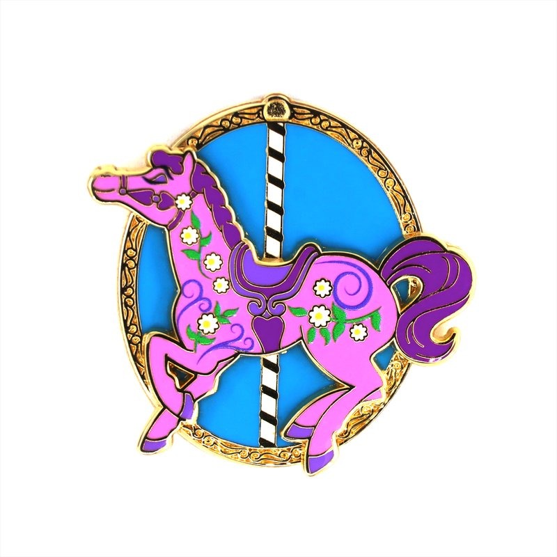 Purple Carousel Horse - Mary Poppins 60th Anniversary