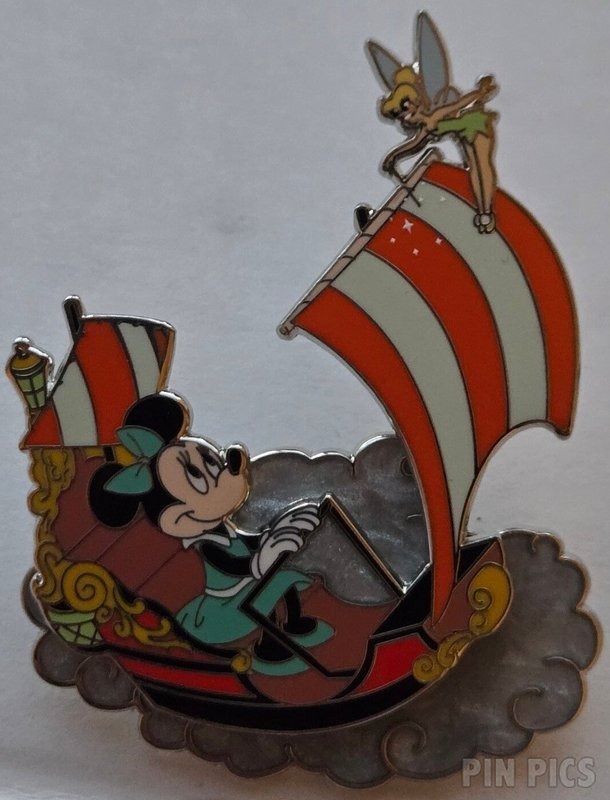 Minnie - Peter Pan's Flight - Playing in the Park Series - Niftie Fifties Flashback - Slider