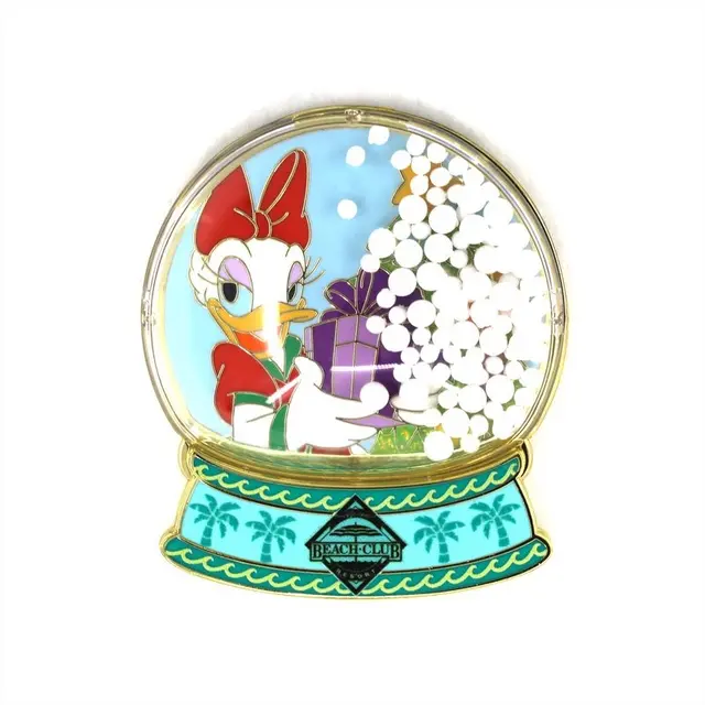 Beach Club - Disney Resorts Snow Globe Series - Christmas 2025 - 3D Dome