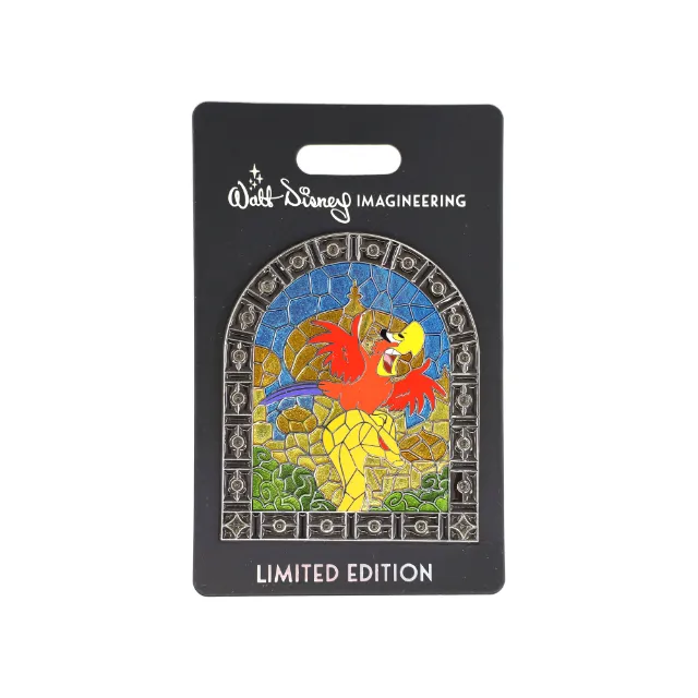 WDI - Iago - Birds - Stained Glass Mosaic - Aladdin